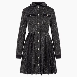 Hill House Black Long Sleeve Dress